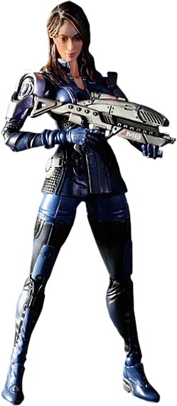 Mass Effect: Ashley Williams - Play Arts Kai Figure