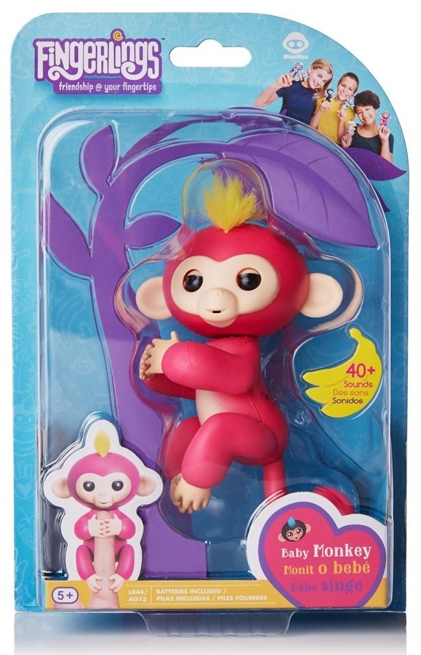 Fingerlings: Interactive Baby Monkey - Bella image