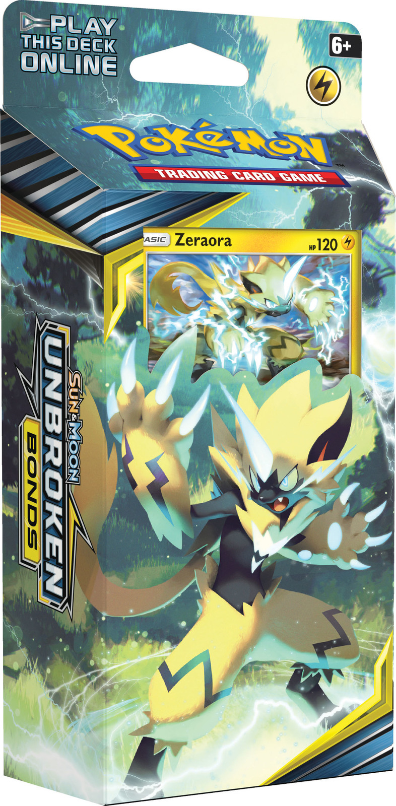 Pokemon TCG: Unbroken Bonds -Zeraora Theme Deck image