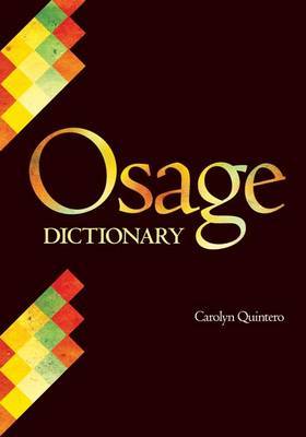 Osage Dictionary by Carolyn Quintero image