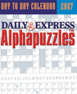 "Daily Express" Alphapuzzles Day to Day Calendar image