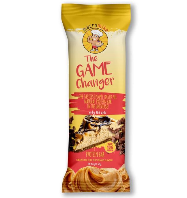 Buy Macro Mike Protein Bars Cheezecake Peanut Butter Choc Chip at