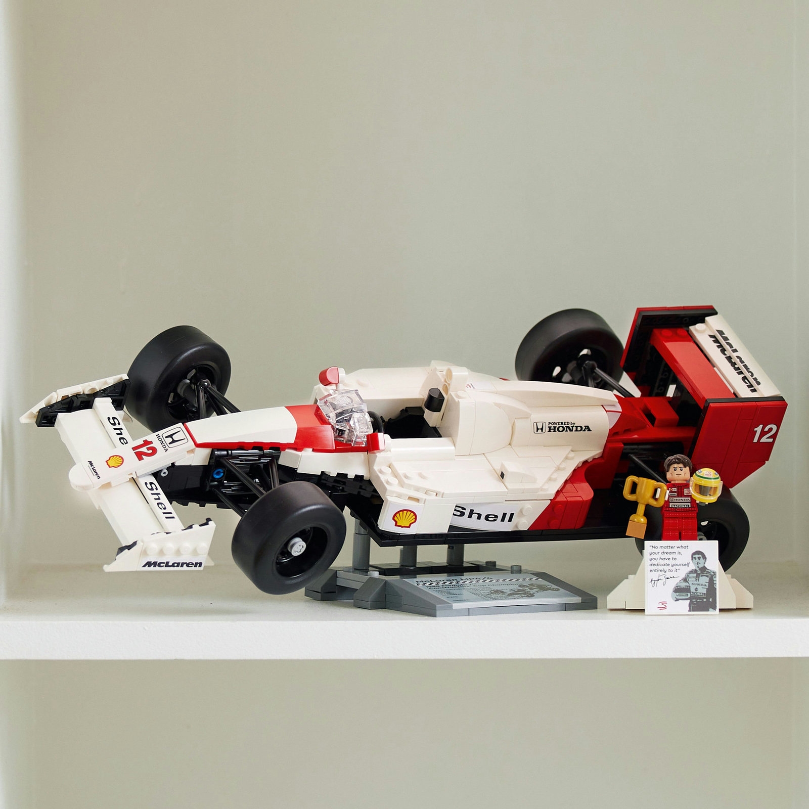 Buy LEGO Icons - McLaren MP4/4 & Ayrton Senna at Mighty Ape NZ
