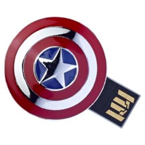 8GB Marvel Avengers Captain Americas Shield USB Flash Drive