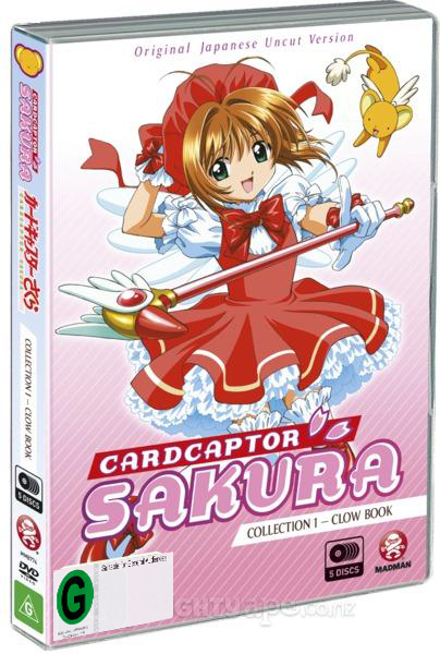 Cardcaptor Sakura (Uncut) Collection 1 (Eps 1-35) (Subtitled Edition) on DVD image