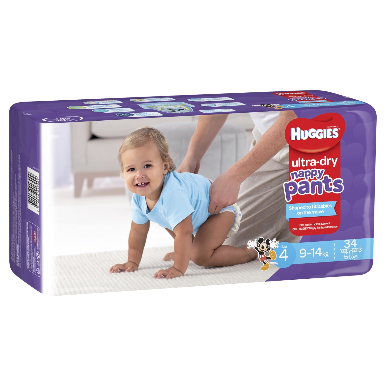 huggies ultra dry nappies size 4