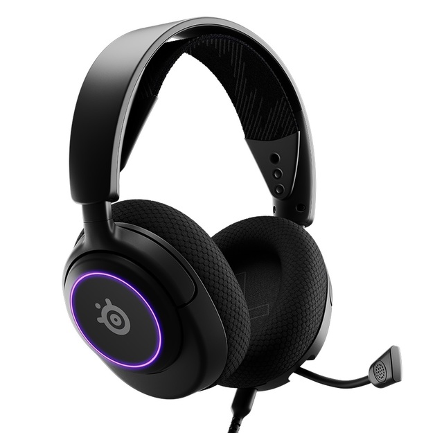 SteelSeries Arctis Nova 3 Wired Gaming Headset (Black) on Switch, PC, PS5, PS4