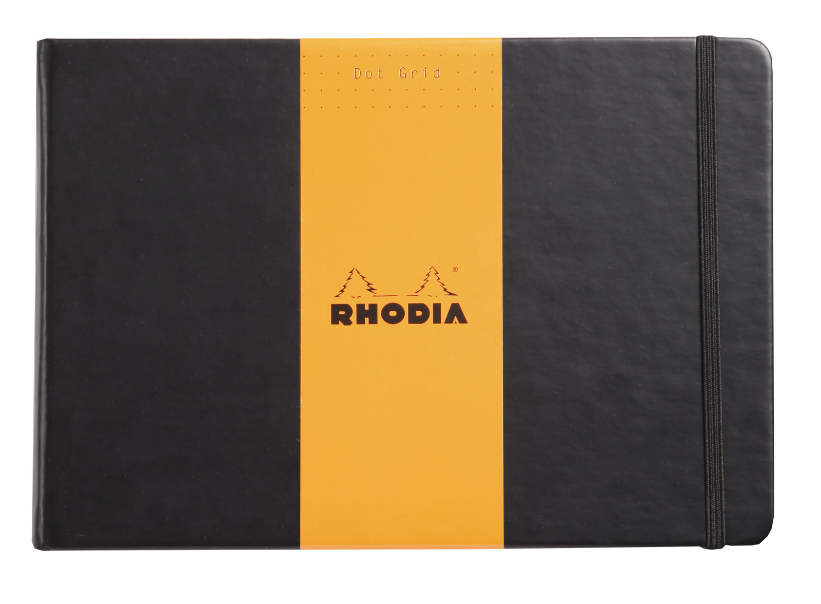Webnotebook Landscape A5 Dot Grid (Black) image