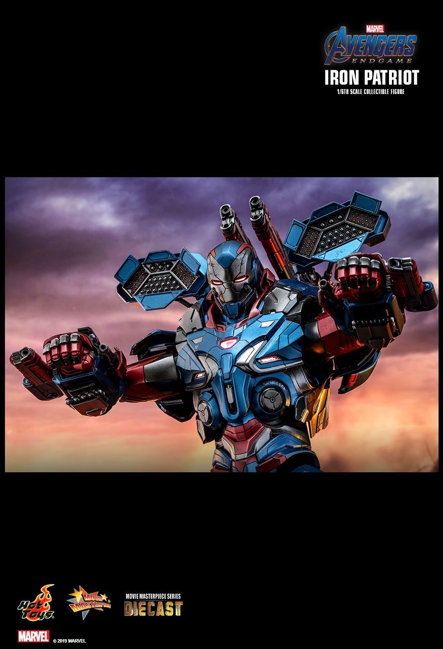 Avengers: Endgame - Iron Patriot - 12" Articulated Figure image