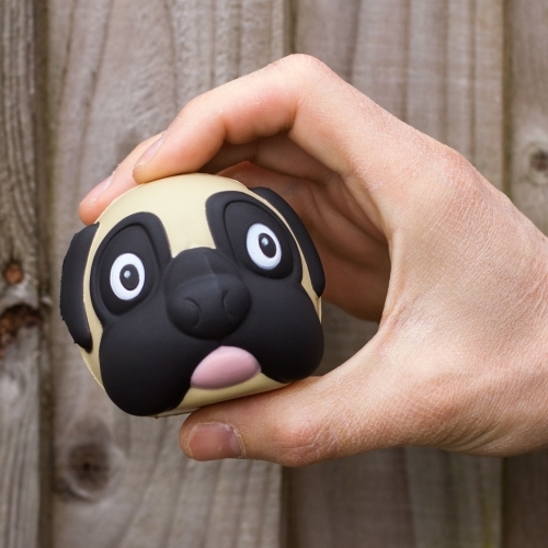 Thumbs Up!: Pug Stress Ball