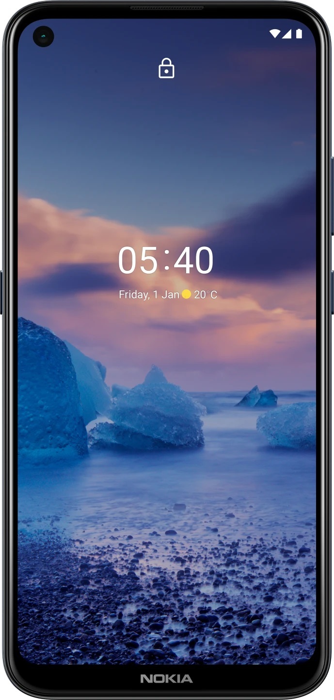 Nokia 5.4 Dual (128GB/4GB RAM) - Polar Night (Blue) image