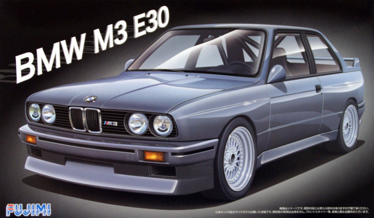 Fujimi: 1/24 BMW M3 E30 - Model Kit