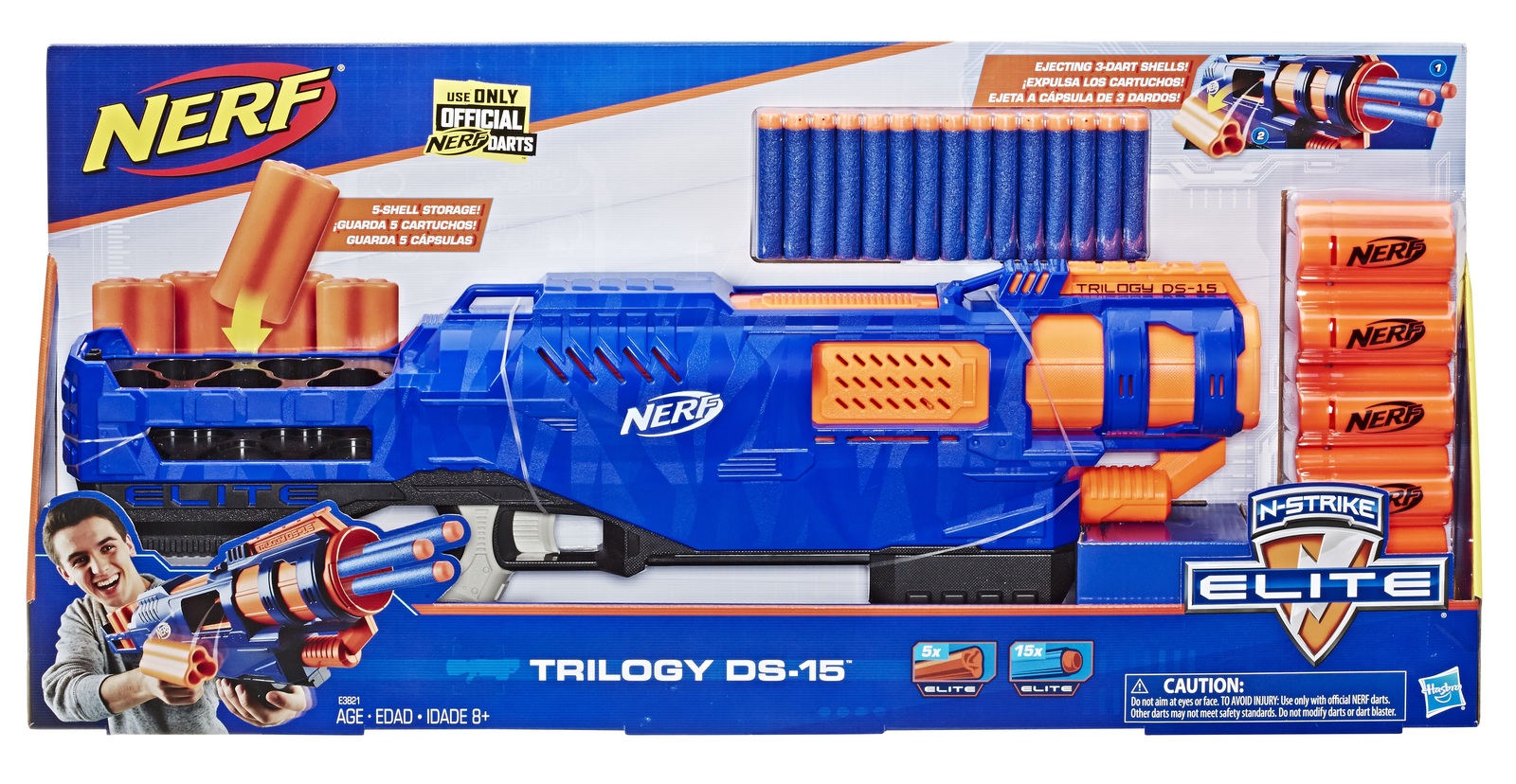 Nerf: Elite - Trilogy DS-15 Blaster image