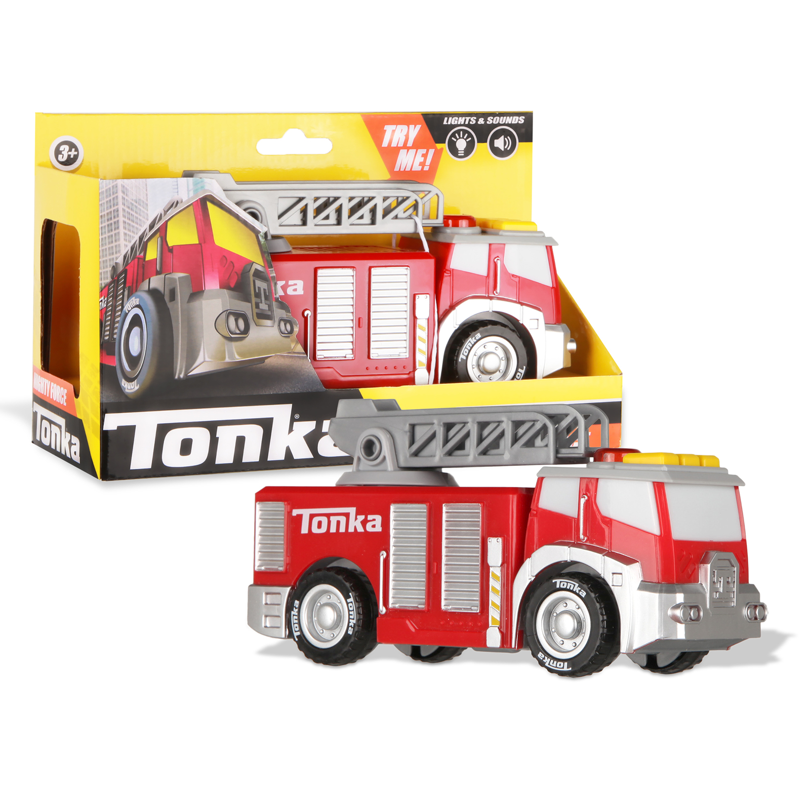 Buy Tonka Mighty Machines Fire Truck at Mighty Ape NZ