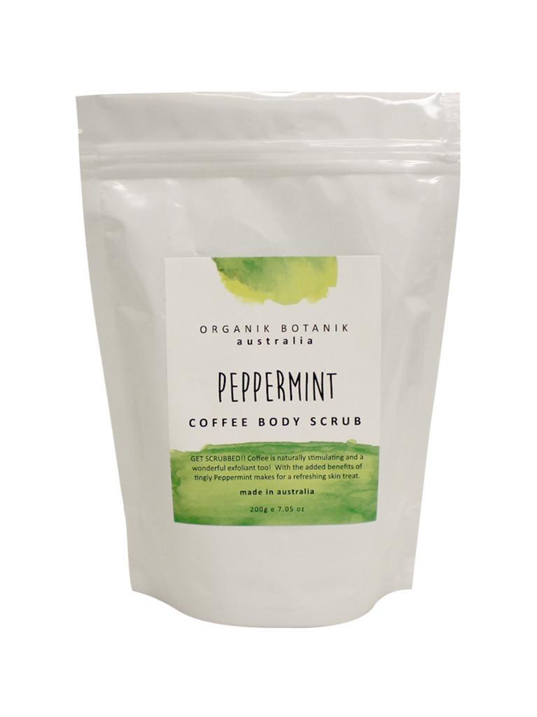 Organik Botanik Splotch Coffee Body Scrub - Peppermint (200g) image