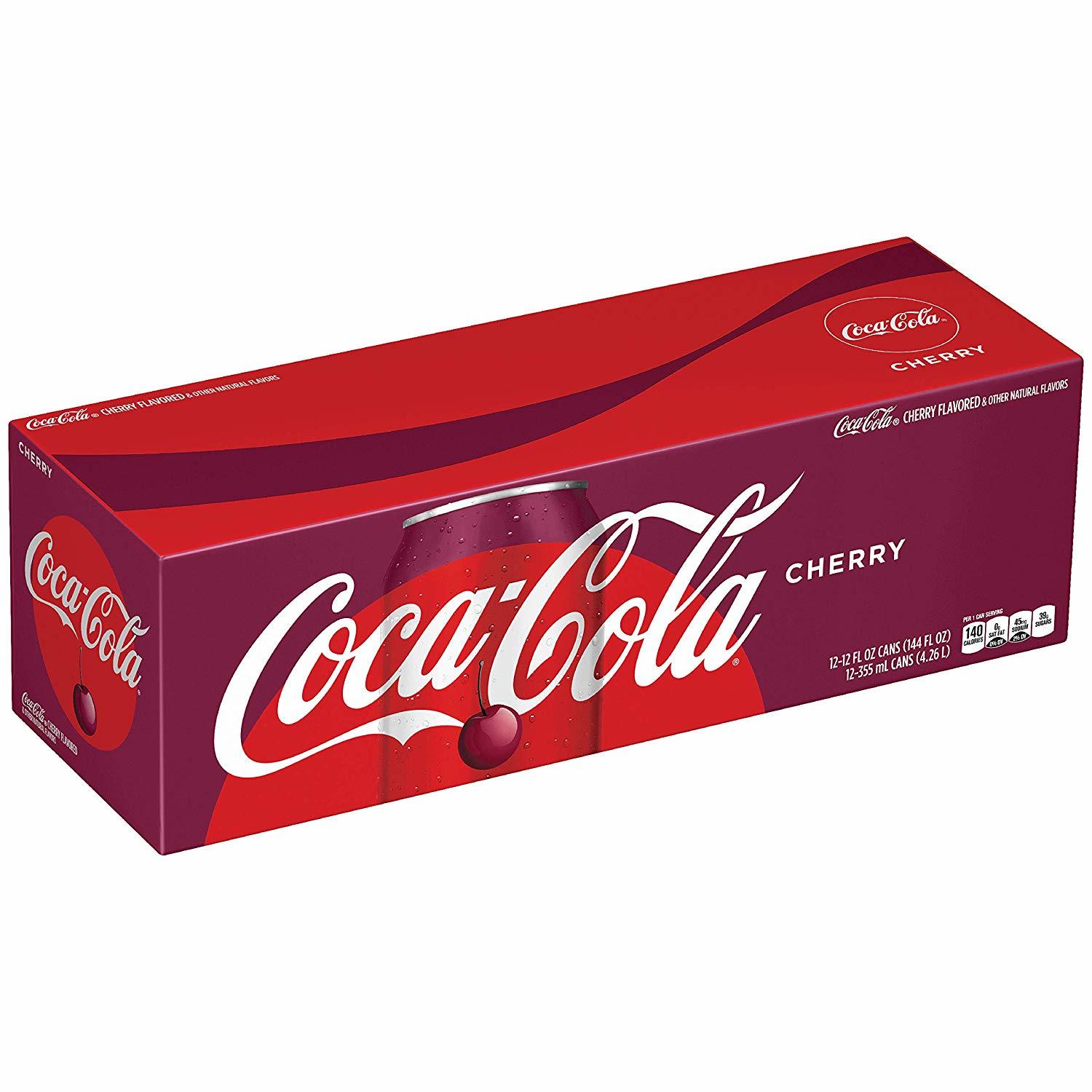 Cherry Coke Fridge Pack (355ml) image