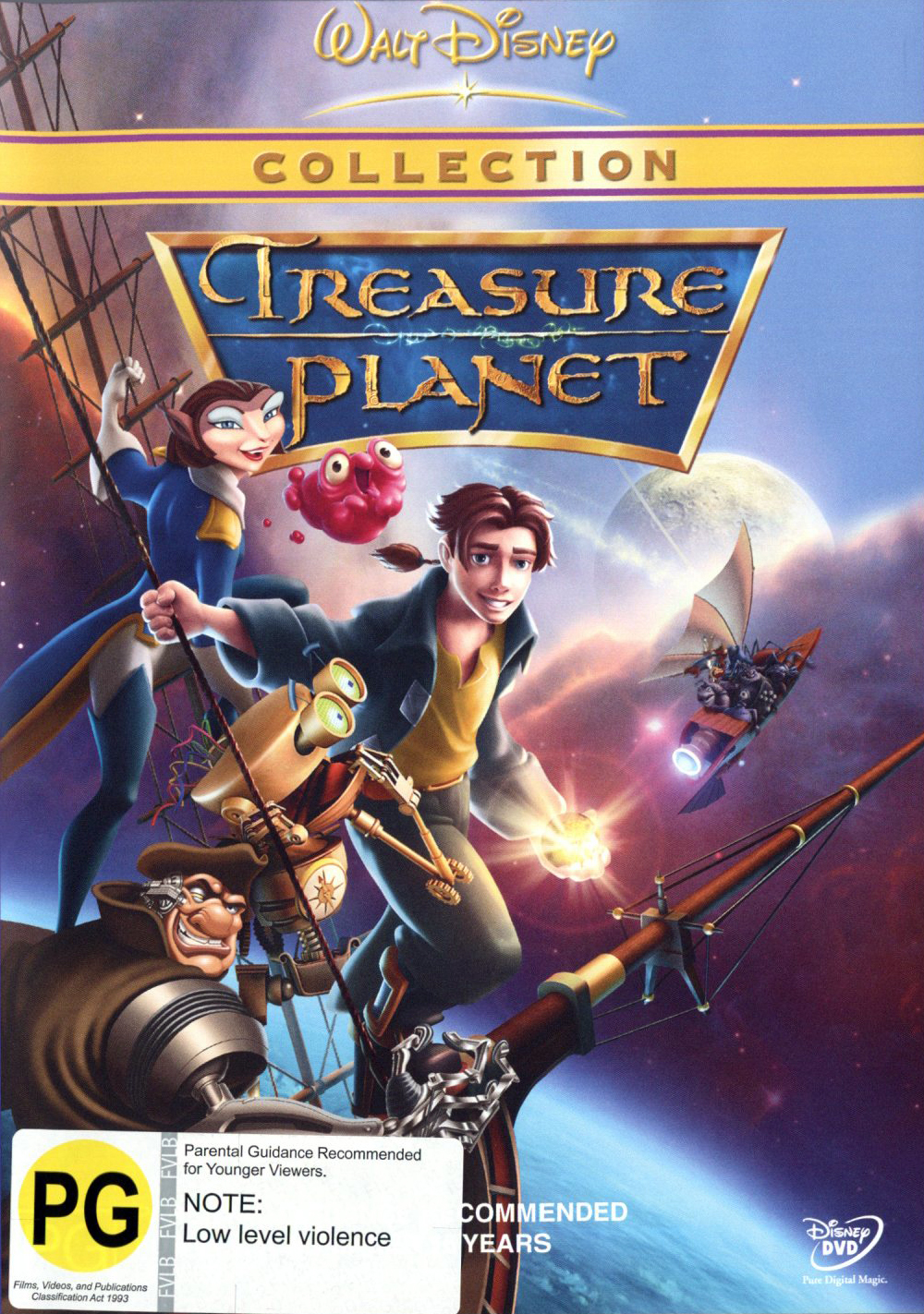 Treasure Planet on DVD image
