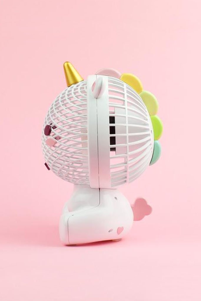 Elodie Unicorn USB Fan