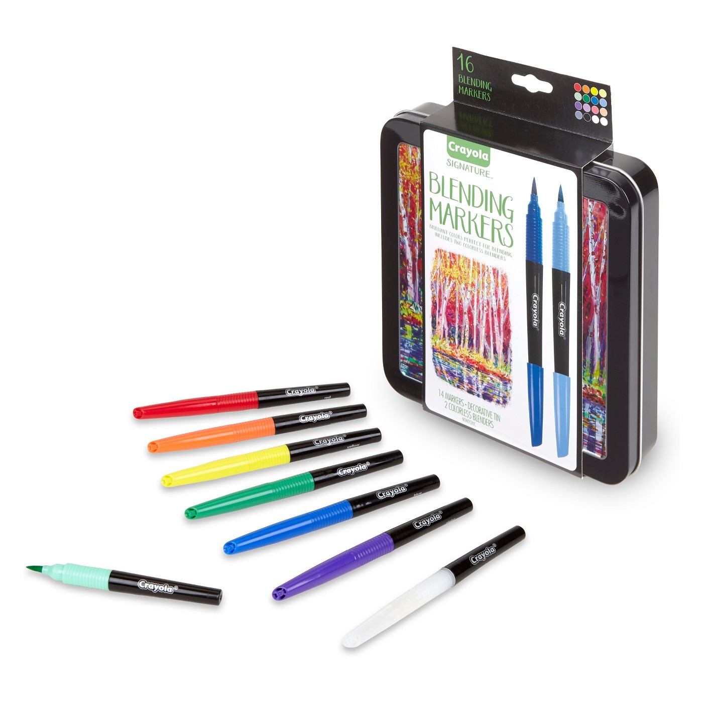 Buy Crayola Signature Blending Markers Set at Mighty Ape NZ