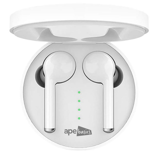 Ape Basics True Wireless Earbuds - White image