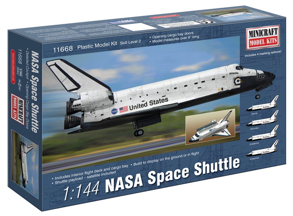 1/144 NASA Space Shuttle Model Kit at Mighty Ape NZ