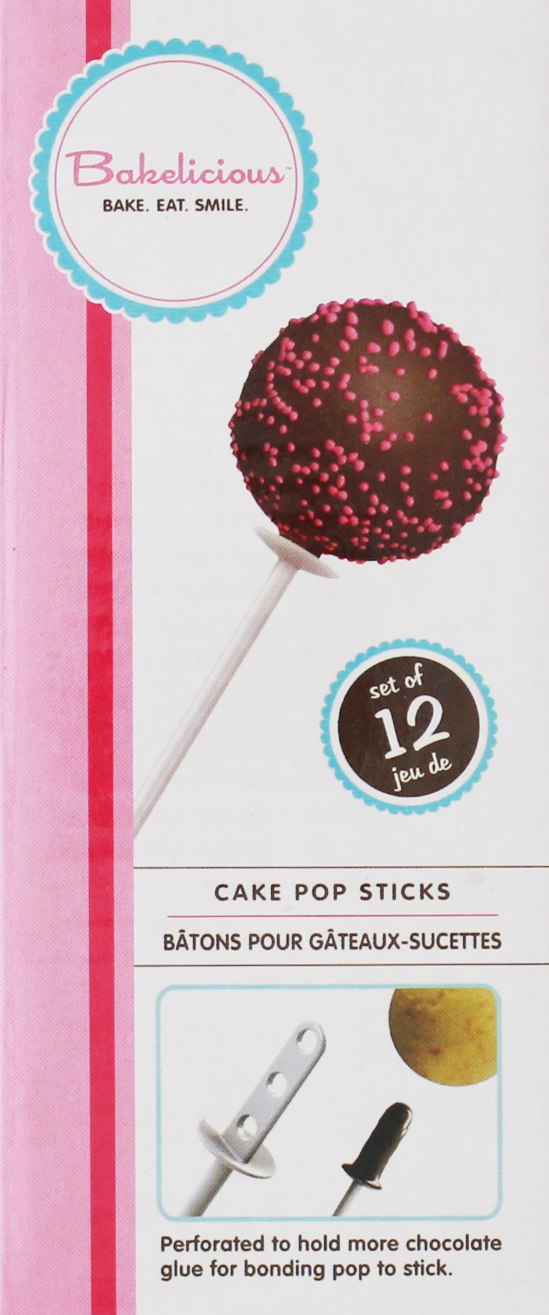 Bakelicious Cake Pop Sticks (Set of 12) at Mighty Ape Australia
