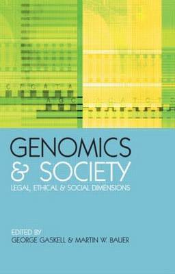 Genomics and Society by Martin W Bauer image