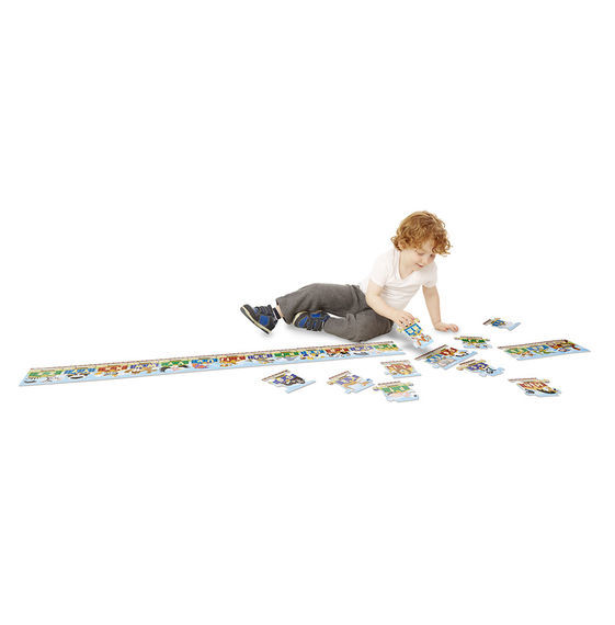 Melissa & Doug: Alphabet Express - Floor Puzzle image