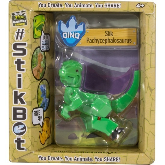 Stikbot: Dino Single - Pachycephalosaurus (Green) image