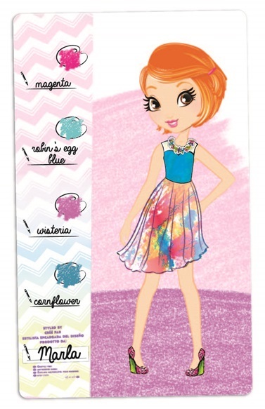 Crayola Creations - Fashion Sketch Set image