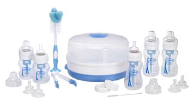 Dr Brown's Deluxe Newborn Feeding Set - Wide Neck image