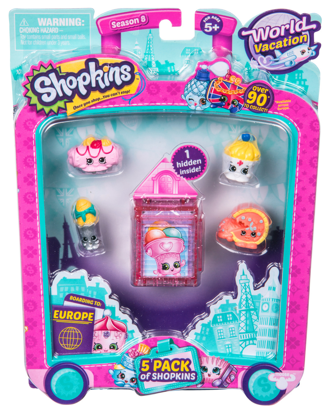 Buy Shopkins World Vacation 5 Pack at Mighty Ape NZ