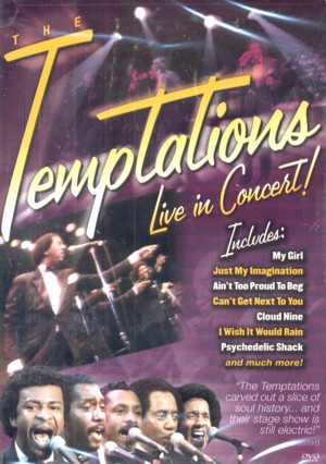 The Temptations - Live In Concert on DVD