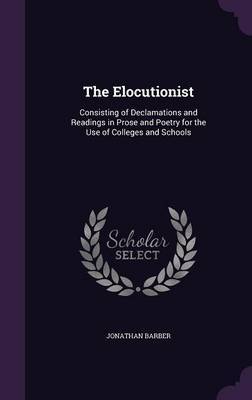 The Elocutionist by Jonathan Barber image