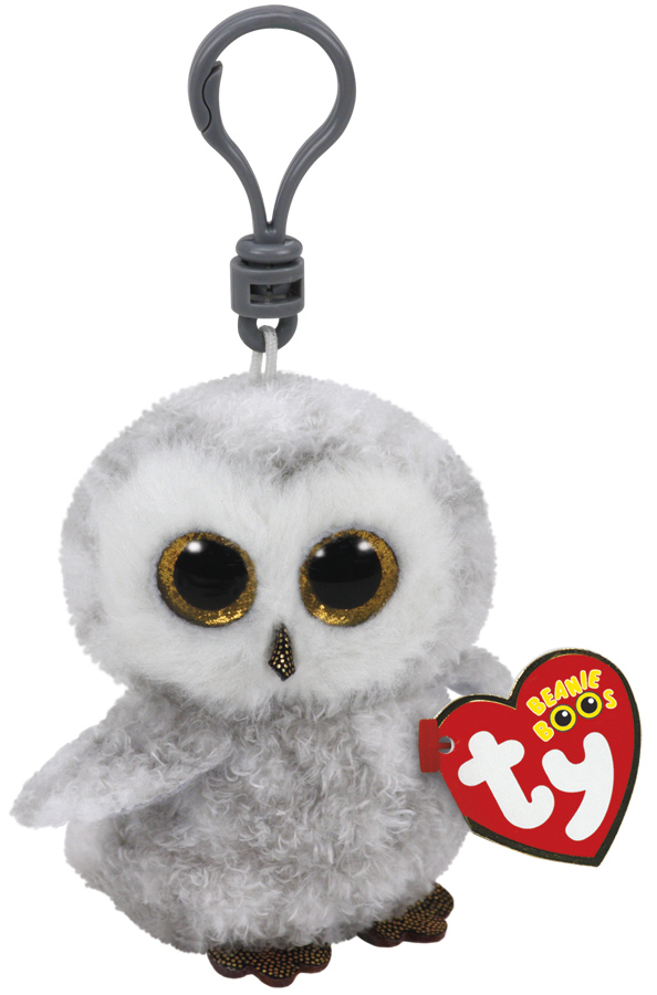 Ty Beanie Boos: Owlette Owl - Clip On Plush image