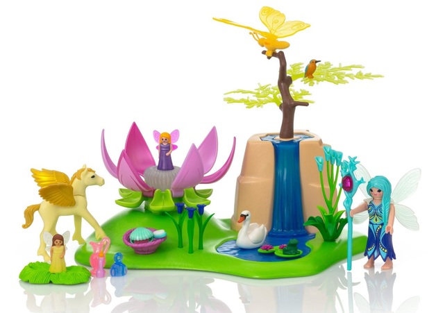 playmobil 9135 mystical fairy glen