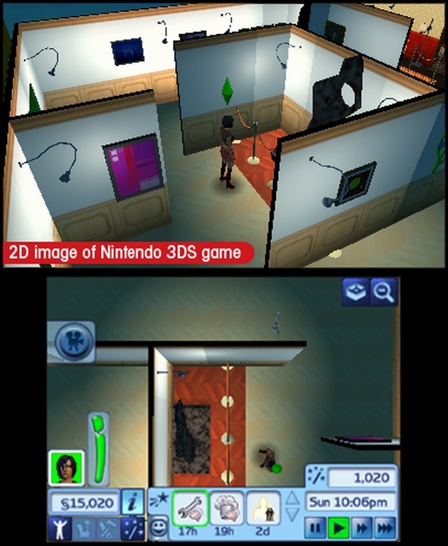 The Sims 3 for 3DS image