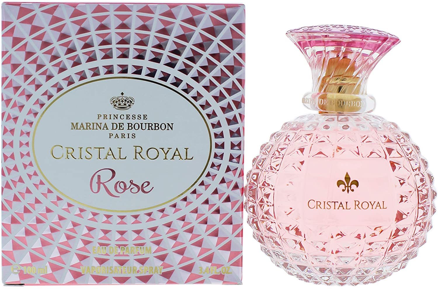 Buy Cristal Royal Rose: Marina De Bourbon EDP - 100ml at Mighty Ape NZ