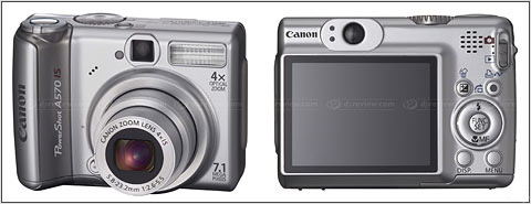 Canon A570IS 7.1Mp 4x Optical Zoom Digital Camera image