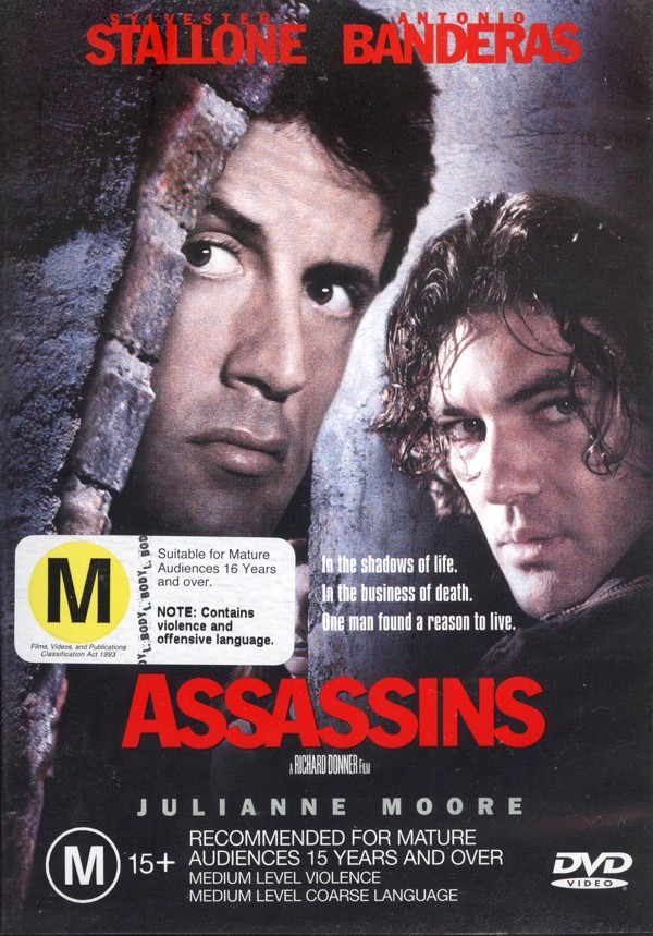 Assassins on DVD image