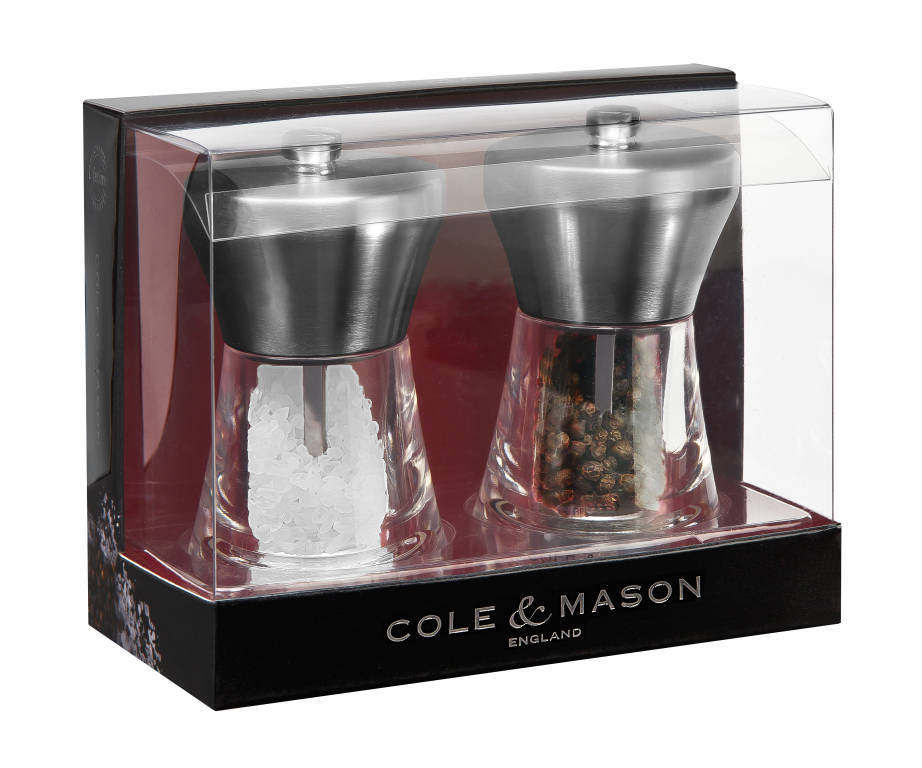 Cole & Mason Chester Pepper/Salt Shaker Gift Set at Mighty Ape Australia