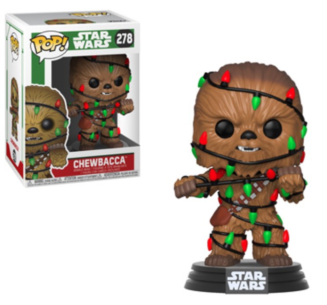 Star Wars: Holidays - Chewbacca (with Lights) Pop! Vinyl Figure image