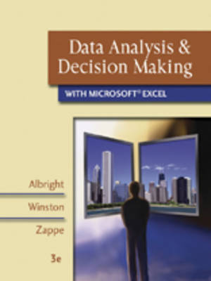 Data Analysis and Decision Making with Microsoft Excel by Christopher J. Zappe image
