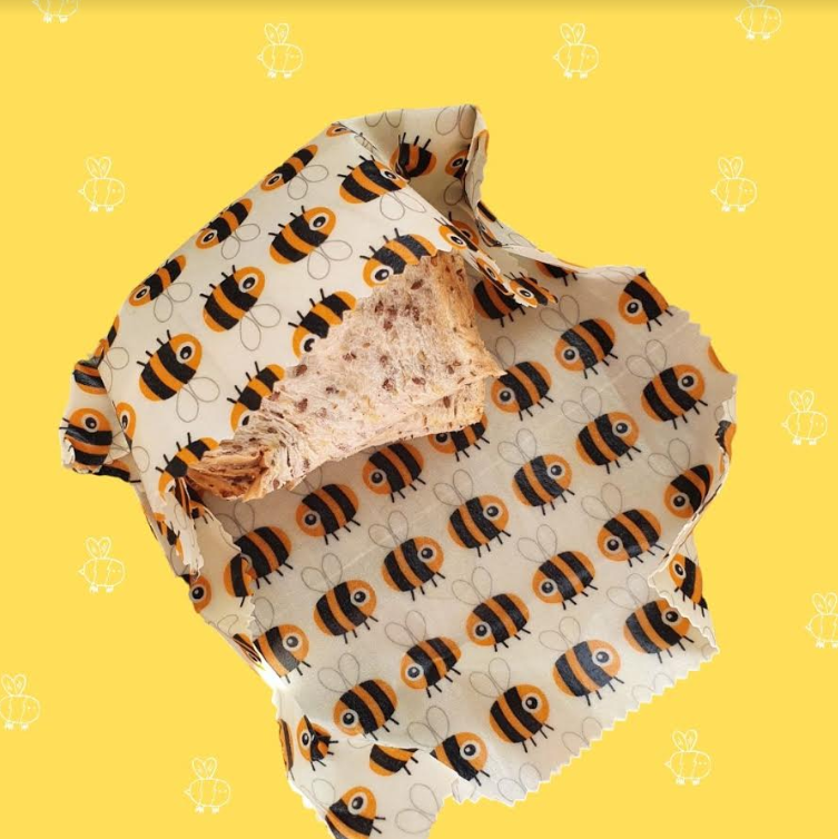 Beeswax Wraps Reusable Food Wrap - Kids Mixed image