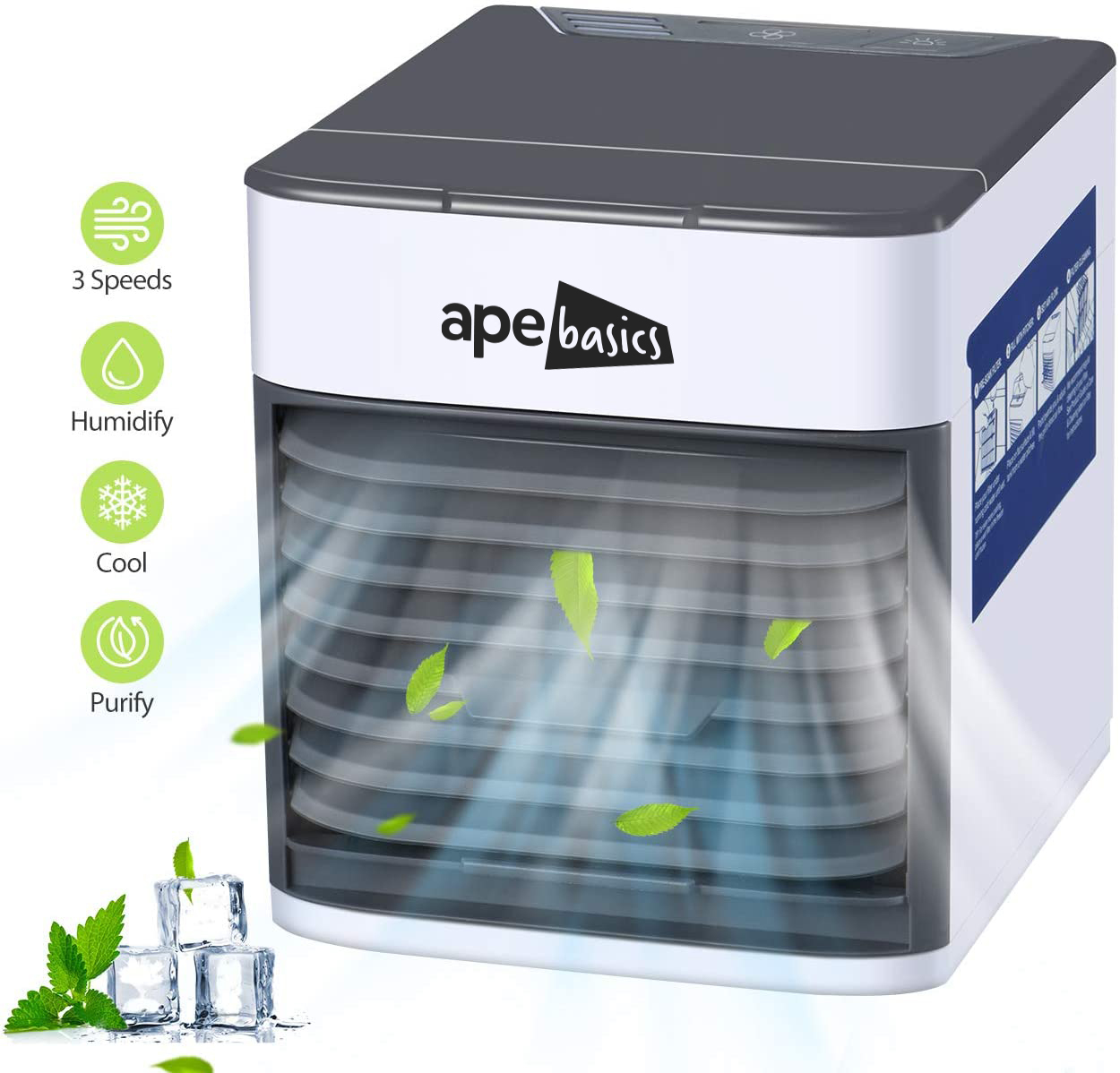 Portable Personal Air Cooler Conditioner Fan image