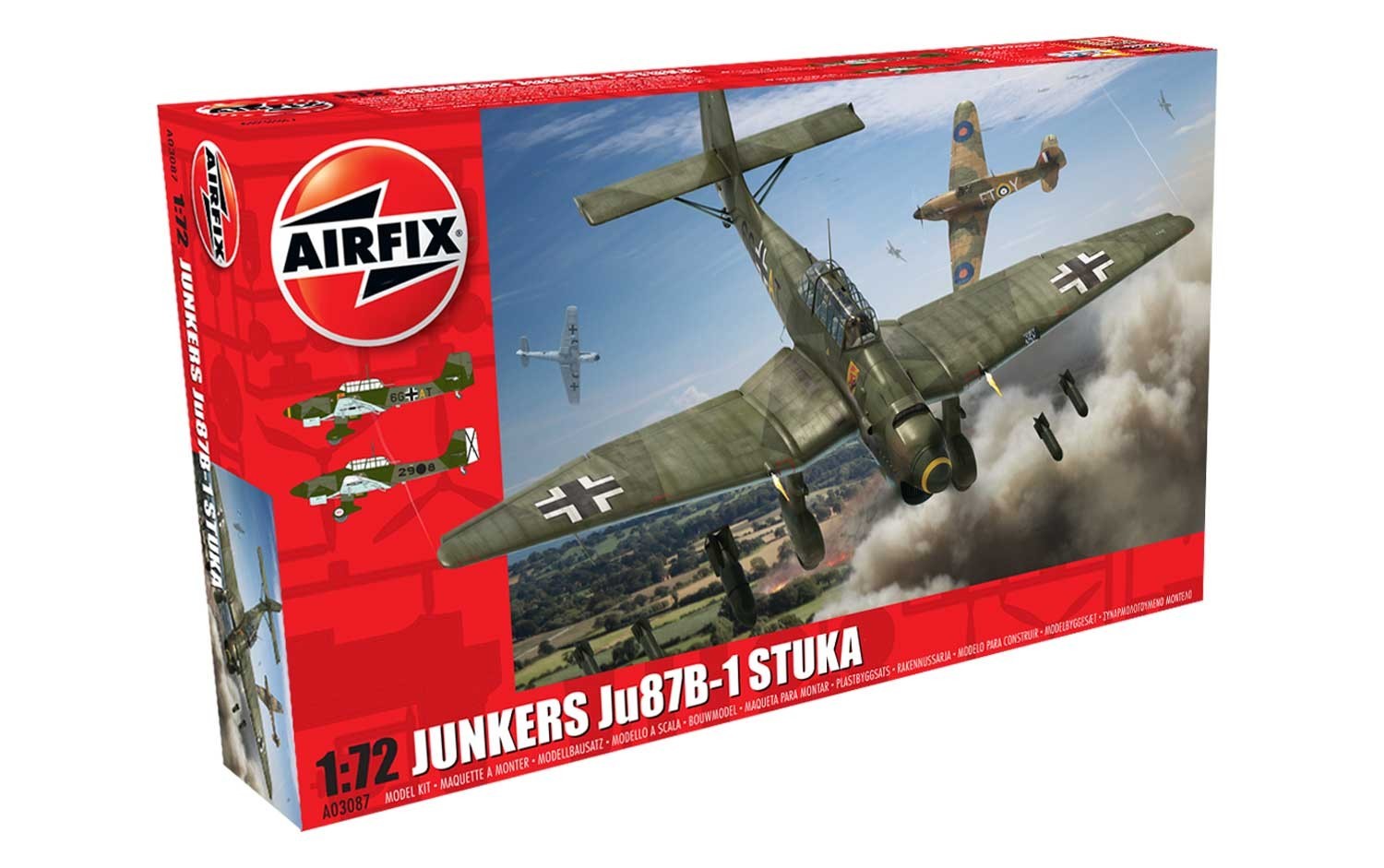 Airfix Junkers Ju87 B-1 Stuka 1:72 Scale Model Kit