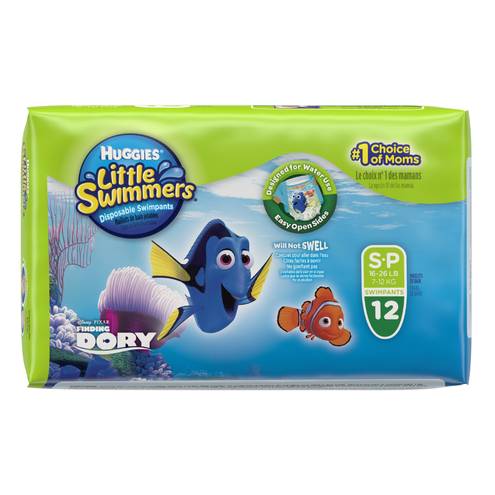 Huggies Little Swimmers Swimpants - Small 7-12kg (12) image