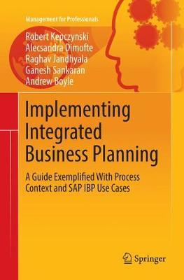 Implementing Integrated Business Planning by Robert Kepczynski image