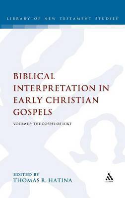 Biblical Interpretation in Early Christian Gospels: v. 3 image