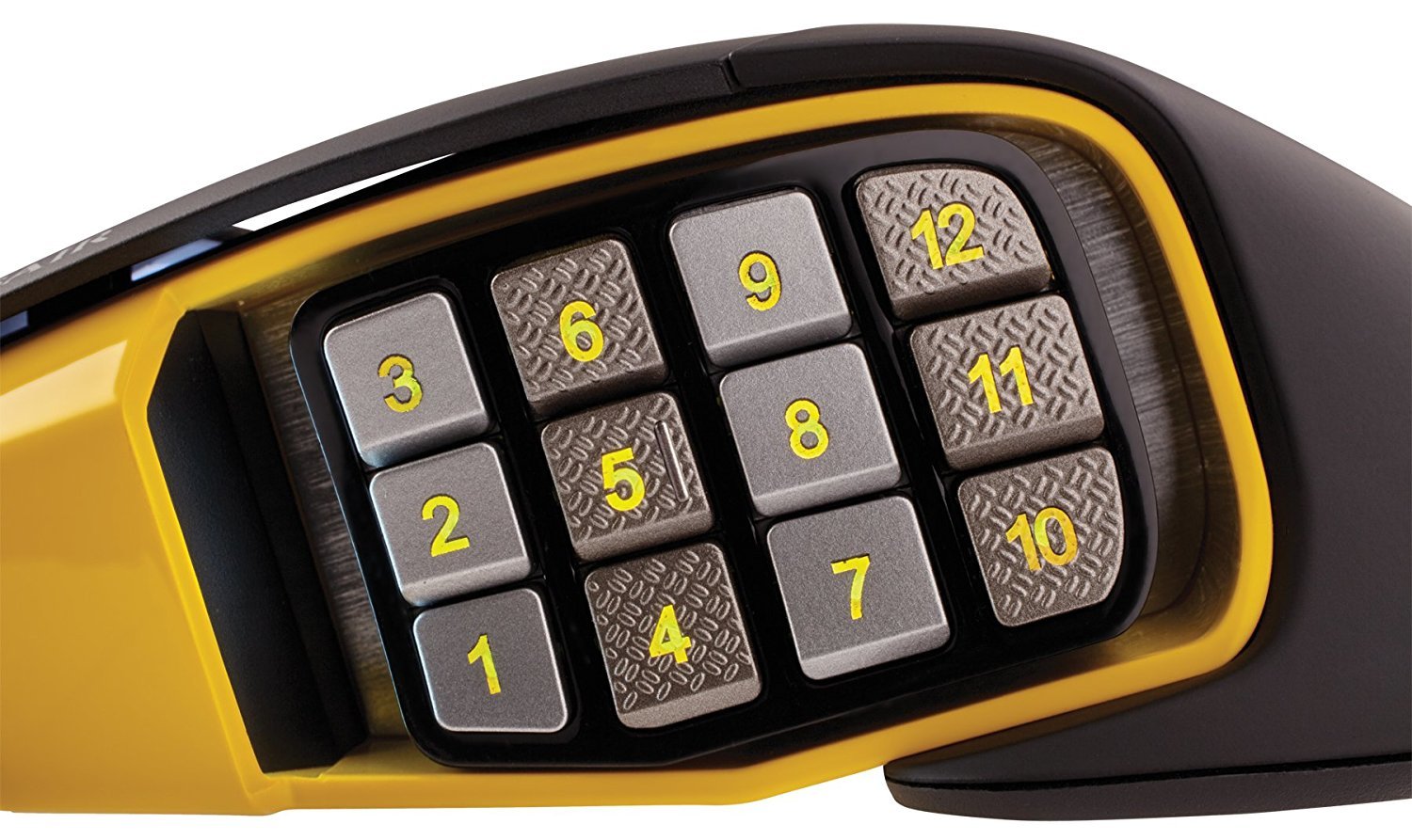Corsair SCIMITAR PRO RGB MMO/MOBA Gaming Mouse - Yellow for PC Games image